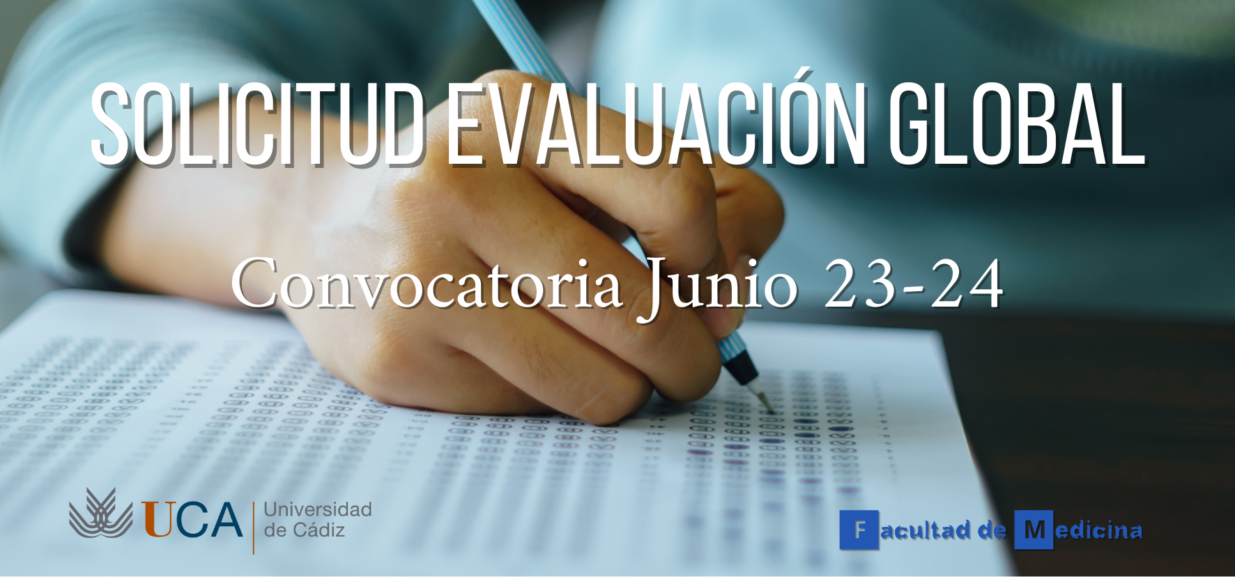 Se abre el plazo para poder solicitar la Evaluación Global en la convocatoria de exámenes de junio 23-24