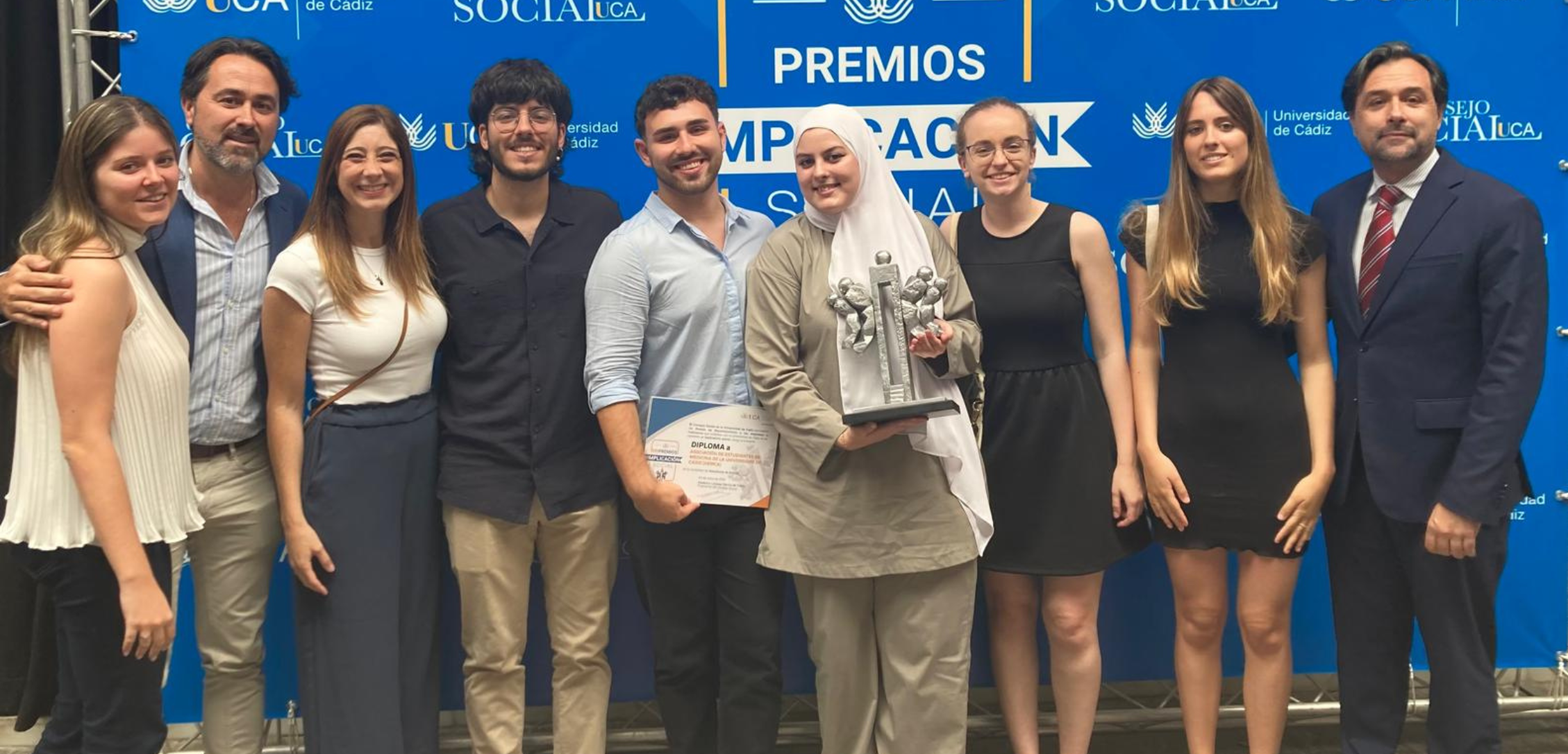 La Asociación de Estudiantes de Medicina de Cádiz (AEMCA), galardonada con el Premio a la Implicación Social del Consejo Social de la Universidad de Cádiz