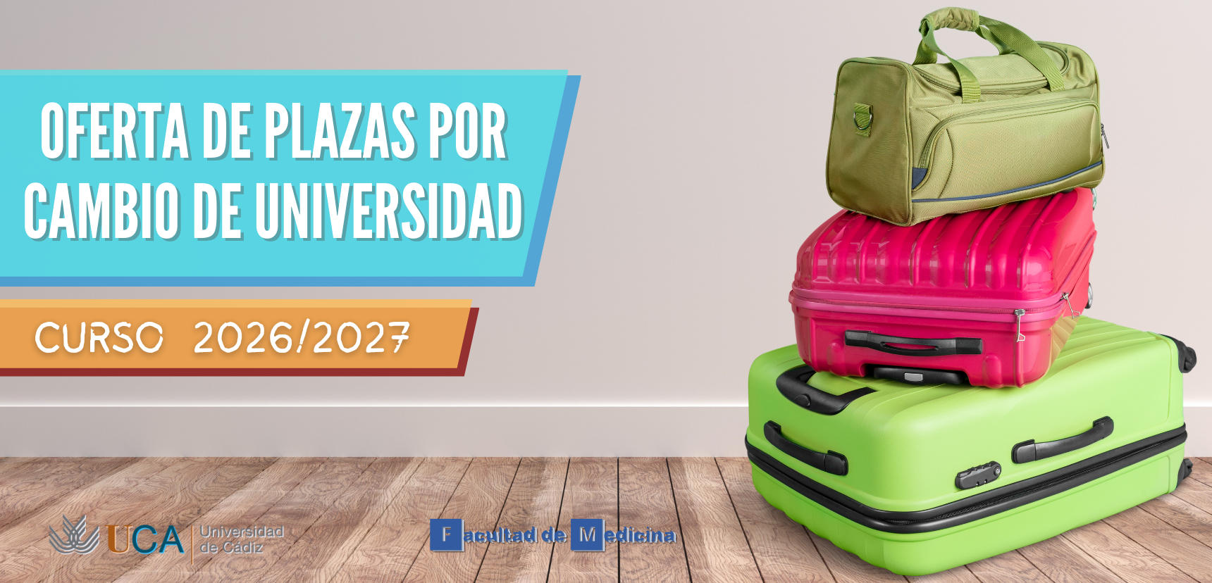 Abrimos la convocatoria para solicitar cambio de Universidad para el Grado en Medicina (Curso 2026-2027)