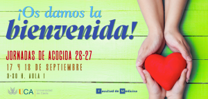Todo listo para recibir al nuevo alumnado del Grado en Medicina los días 17 y 18 de septiembre